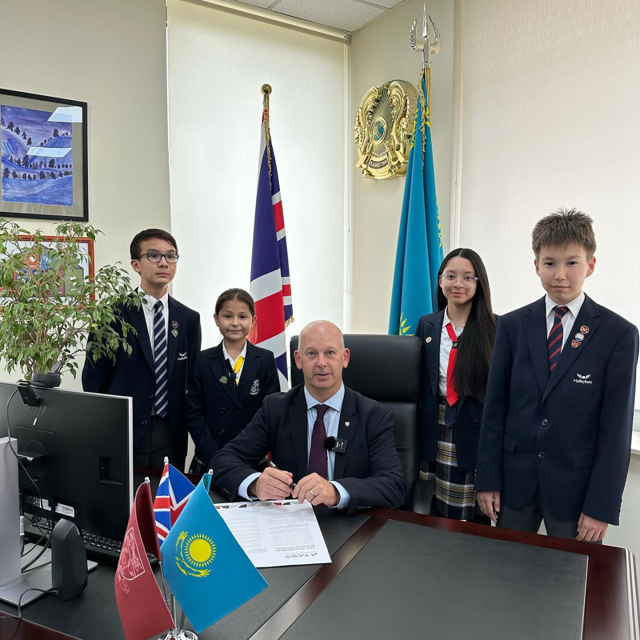 Haileybury Almaty has joined the esteemed ranks of the TASS association - The Alliance for Sustainability Schools.