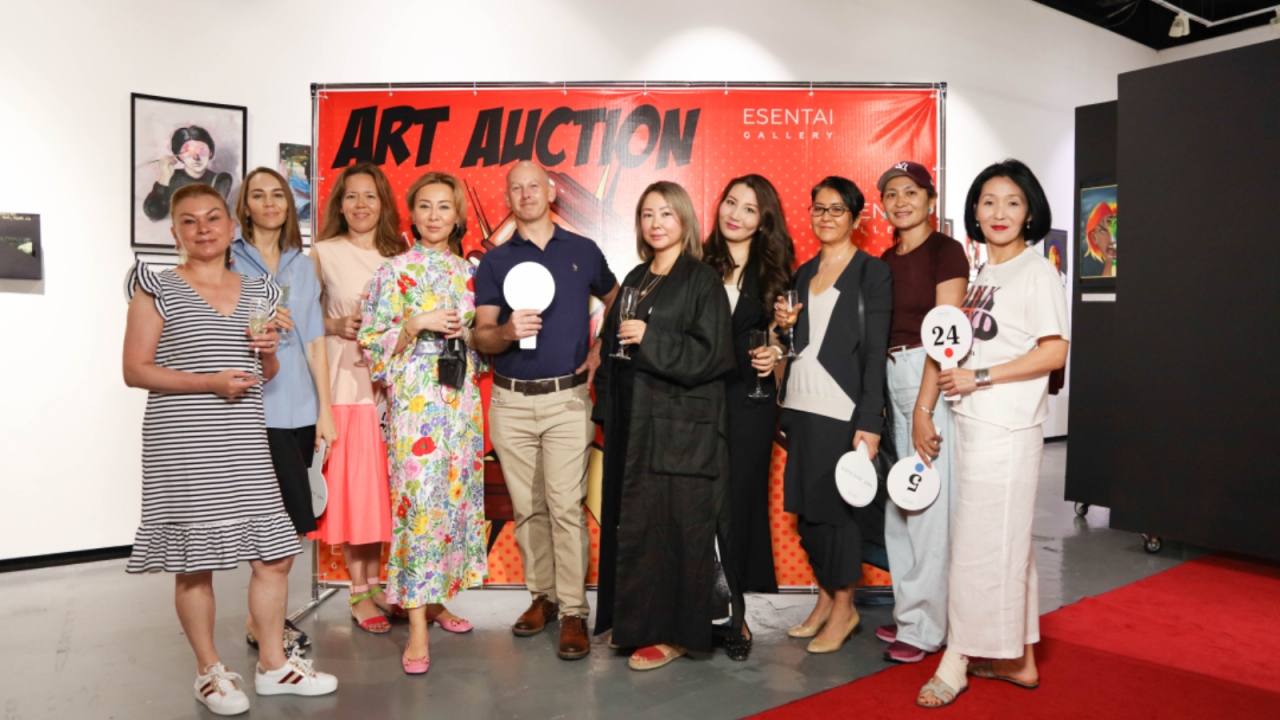 Художественный аукцион в Esentai Gallery 2021